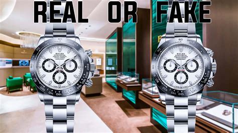 how to tell if a rolex daytona is real|rolex daytona style watch.